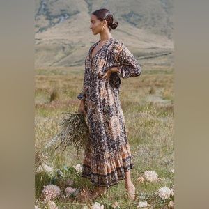 Spell Designs Spell Gypsy Mystic Gown Dress in Nightfall - S